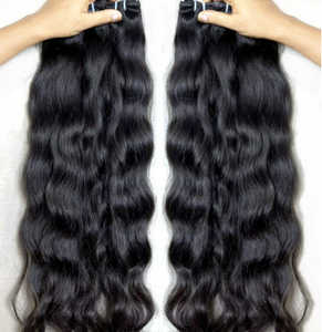 Ciocche di <span class=keywords><strong>Capelli</strong></span> Umani Vergini Non Trattati, Onda Morbida, Cuticole Allineate, Ciocche Grezze Cambodgiane Ondulate per <span class=keywords><strong>Extension</strong></span> Cucite - Product Image 5