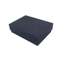 Boîte cadeau haut de gamme avec couvercle, rectangulaire, en carton ivoire, cuir de vachette blanc et noir, logo personnalisé pour cosmétiques, thé, bijoux, emballage