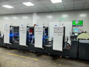 Máquina de impresión de carteles de exhibición comercial, máquina <span class=keywords><strong>offset</strong></span> personalizada a todo color, máquina de impresión de etiquetas de doble cara - Product Image 6