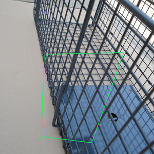 <span class=keywords><strong>Piège</strong></span> <span class=keywords><strong>à</strong></span> animaux pliable en métal 24 grilles, <span class=keywords><strong>cage</strong></span> pour les animaux <span class=keywords><strong>à</strong></span> renard, bar ce, robuste, portes multiples - Product Image 6