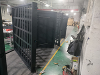Services de découpe laser pour la fabrication sur mesure de métal, armoire d'affichage LED extérieure pour installation frontale