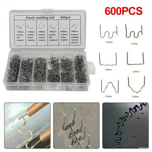 Fil de soudure pour réparation de pare-chocs de voiture, 0,8 mm, acier inoxydable, pour réparation par fusion à chaud du plastique - Product Image 4
