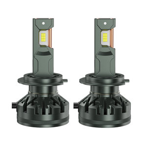 Xe Led Đèn Pha H7 H4 H3 H11 9005 9006 CANBUS đầu đèn công suất cao đôi đồng Fan làm mát 100 Walt 11000lm - Product Image 1