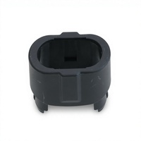 Manchon de connexion intermédiaire pour tube elliptique 25x50 30x60 pour cadre de bureau, pour bureau assis-debout réglable en hauteur, vente en gros OEM