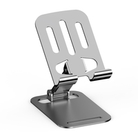 Offre Spéciale métal à la mode violet Rotation à 720 degrés en aluminium support de station d'accueil pour téléphone de bureau Compatible téléphone support de téléphone portable réglable