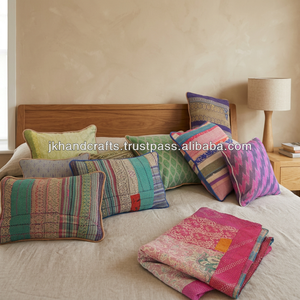 ปลอกหมอน Kantha ทำด้วยมือ - Product Image 2