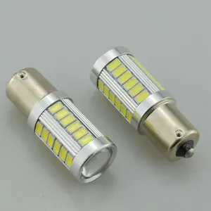 Car Led Interior Light 12V S25 Ba15s Auto Led Reverse Stop Light 1156 33SMD 5630 33leds LED Car Interior Turn Signal Light Bulb Car Led Lamp