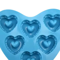 Moule à gâteau en silicone de qualité alimentaire, antiadhésif, écologique, moule à cupcakes, moule à beignets, outils de pâtisserie