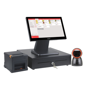 Terminal de point de vente tactile électronique Android Win 15,6 pouces pour la vente au détail et les restaurants, caisse enregistreuse tout-en-un, systèmes de point de vente - Product Image 1
