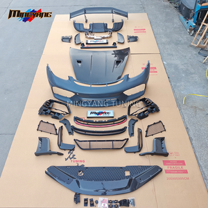 Accesorios de fibra de carbono <span class=keywords><strong>718</strong></span> 982 actualización a GT4RS Facelift parachoques de coche parrilla bodykit para <span class=keywords><strong>Porsche</strong></span> Cayman <span class=keywords><strong>Boxster</strong></span> <span class=keywords><strong>718</strong></span> 982 kit de carrocería - Product Image 1