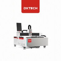 Dxtech petite taille mini 1313 machine de découpe laser à fibre cnc