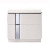 Blanc Reine Chambre Ensemble Meubles Vente Chaude Nordique En Bois Chambre À Coucher Haut Dos King Size Lit Double
