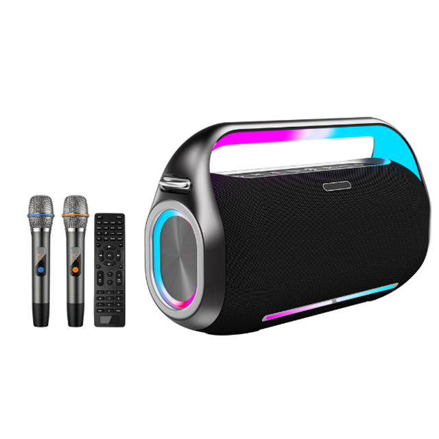 KENUO Hifi 300w 30000mAh Sound Effect Wireless Microphone Speaker Karaoke Boomboxes Outdoor With Power Bank