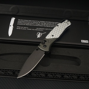 Coltello Tascabile <span class=keywords><strong>Benchmade</strong></span> 535BK-2501, 7,5 cm 50 °   Coltello KITH con Manico in Alluminio, Spedizione Rapida dagli USA per Uso Quotidiano all'Aperto - Product Image 2
