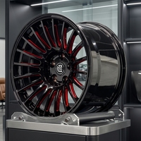 Jantes GUDE en alliage d'aluminium forgé sur mesure Wufu à profil profond concave, 17-22 pouces, adaptées aux modèles BMW X7, Mercedes GLS, Audi Q7 et autres.