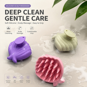 Brosse de lavage capillaire en silicone LEDUN, brosse de massage pour le cuir chevelu, nettoyage anti-démangeaisons pour hommes et femmes - Product Image 5