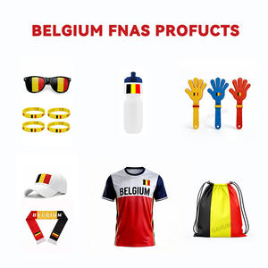 Bufanda de Fútbol Gahumi 2026 para Fanáticos de la Selección de Bélgica, Proveedor Chino, Bufanda de Fútbol Personalizada - Product Image 5