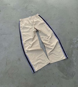 Salati striscia personalizzata oversize ampia gamba larga in Nylon e poliestere da Jogging giacca a vento Pent <span class=keywords><strong>pantaloni</strong></span> da ginnastica <span class=keywords><strong>pantaloni</strong></span> larghi da uomo - Product Image 4