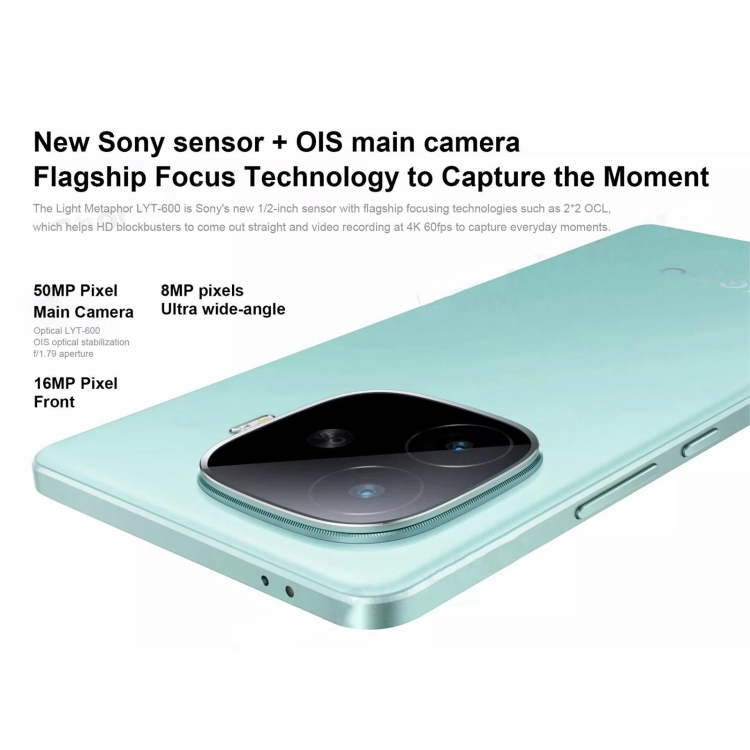 Vivo iQOO Z9 Turbo 本体 グリーン 未使用 iQOO Z9 Turbo 5G Android Smartphone