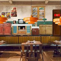 Lustre suspendu blanc moderne réglable avec abat-jour à 3 niveaux pour cuisine et salle à manger, luminaire de plafond industriel rétro