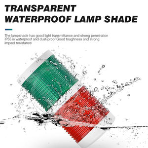 مؤشر إشارة تحذير متعدد الضوء ثلاثة ألوان المرور أدى أضواء - Product Image 6