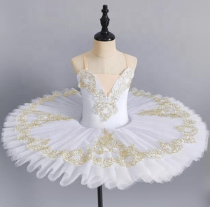 Robe de ballerine tutu bleue pour filles, tenue de scène pour <span class=keywords><strong>danseuses</strong></span>, costumes de ballet pour enfants - Product Image 6