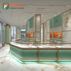 Muebles Modernos de Alta Gama para Joyería, Acabado Laminado, Mueble de Exhibición para Boutique - Product Image 4