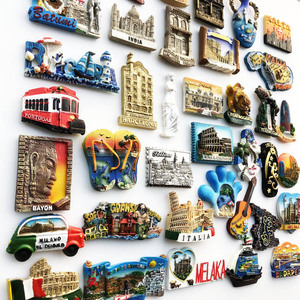 Aimants commémoratifs du tourisme mondial en résine synthétique de style européen, vente en gros directe des fabricants - Product Image 3