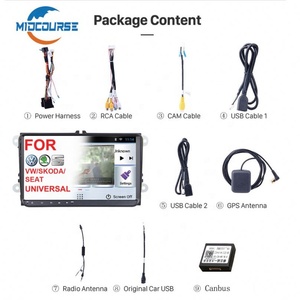 MIDCOURSE <span class=keywords><strong>Android</strong></span> 8.1 kafa ünitesi oyuncu araba radyo Stereo RCD510 VW Golf 5 için 6 Jetta MK5 MK6 Passat B6 b7 1G R 4G LTE - Product Image 5
