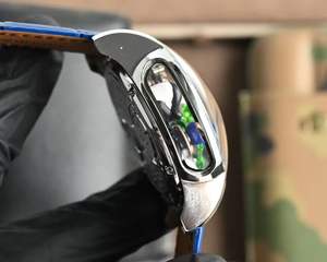 Reloj Mecánico Tourbillon Panda de Alta Calidad, 47 mm, Acero Inoxidable, Cristal de Zafiro, Correa de Cuero, Diseño de Lujo - Product Image 4