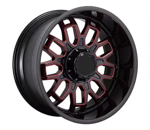 Multi-Spoke Design 20 Inch Off Road Wheels 6x139.7 Deep Concave 4x4 Forged Wheels For Pickup Jeep 5x127 6x139.7 20 Inch Rims