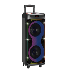 Caja de Subwoofer de 10 Pulgadas Amplificada con Luces LED de Colores Intermitentes, Altavoz de Plástico Profesional Tipo <span class=keywords><strong>Boombox</strong></span> 3 - Product Image 5