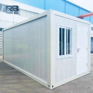 Cheap Z Type Foldable Mobile Home Prefab House Flat Pack Modular Tiny Office Camping Prefabricated Z Folding <b>Container</b> Houses - Product Image 4