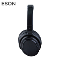 Casque ESON OEM Casque d'avion avec réduction du bruit Casque de compagnie aérienne à triple prise Casque sur l'oreille pour les voyages