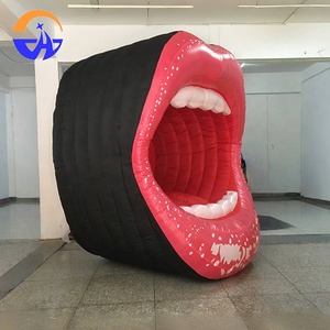 Modello Gonfiabile Sexy a Forma <span class=keywords><strong>di</strong></span> Labbra Rosse Chenghuang, Decorazione per Matrimoni, Feste e Spettacoli, 3m/4m/5m - Product Image 3
