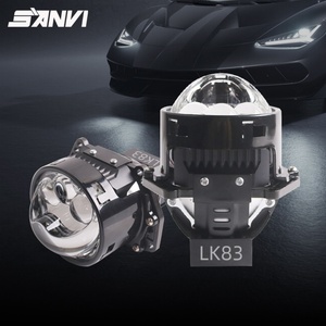 ซันวี นิว ซุปเปอร์ ดีไซน์ LK83 เลนส์โปรเจคเตอร์ไบแอลอีดีสามเลเซอร์ 80w ไฟหน้า LED แสงสว่าง LED แรงสูง อุปกรณ์ตกแต่งรถยนต์ - Product Image 1