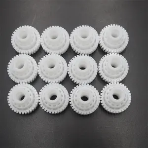 OEM Custom High Precision Plastic Gearwheel Part With Inner Threads Injection Molding Service