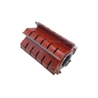 Lames de coupe plates en carbure d'aluminium TUOKE TK759 110x40xH140x6T pour fraiseuses verticales, en acier rapide pour le travail du bois