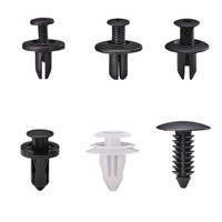 Kit de clips de fixation automobile en état neuf, clips de fixation de panneau de porte mixtes, rivets en plastique, clips de fixation de pare-chocs, pièces automobiles
