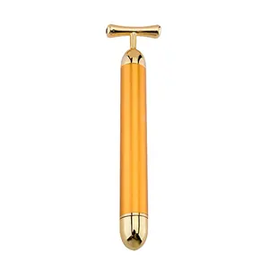 Nieuwe Product Beauty Facial Massager 24K Goud Schoonheid Bar Massage Tool