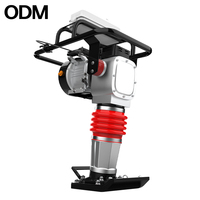 Compacteur de sol thermique robuste 6,5 CV, 75 kg, avec logo ODM