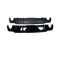 Diffuseur arrière en matériau PP noir brillant pour Lexus IS250 IS300 IS350 2006-2012