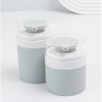 Botol Pompa Tanpa Udara Plastik PP 30ML 50ML 100ML dengan Buckle untuk Lotion, Sampo, Perawatan Kulit, Serum, Krim, Wadah Dispenser