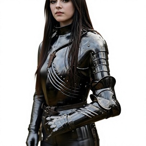 Full 3D Steel Armor Suit Antique Warrior <b>Costume</b> Casting Art Collectible - Product Image 2