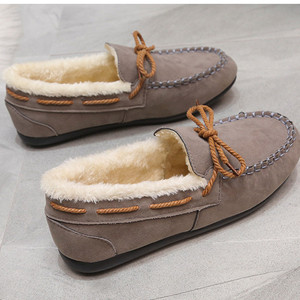 Nuevos <span class=keywords><strong>Mocasines</strong></span> Coreanos de Invierno <span class=keywords><strong>2022</strong></span> para <span class=keywords><strong>Mujer</strong></span>, Zapatos Casuales Planos de Moda, Estilo Slip-On - Product Image 6