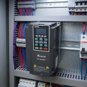 Inversor de Frecuencia Variable de 37KW 230V VFD370C23A-00, Serie C2000 Plus (Control de Alto Rendimiento) VFD370C23A-00 Variador de Frecuencia Variable VFD370C23A-00 - Product Image 1