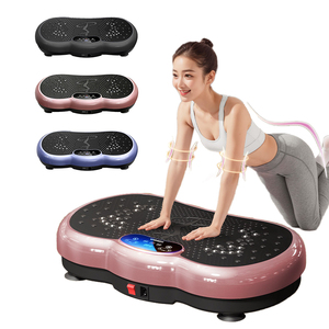 Plateforme vibrante verticale pour la remise en forme à domicile, pour la réduction de la masse corporelle et la perte de poids, charge maximale de 150 kg - Product Image 1