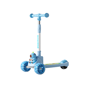 <span class=keywords><strong>Patinete</strong></span> Plegable Moderno para Niños de Venta Directa de Fábrica, Bicicleta de Plástico de <span class=keywords><strong>3</strong></span> <span class=keywords><strong>Ruedas</strong></span> con Música y Luz para Juego al Aire Libre, Regalo para Bebé - Product Image 3
