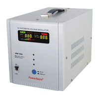 Vente directe usine : Système solaire domestique monophasé avec contrôleur de charge solaire MPPT, onduleur 5 KVA et régulateurs de tension