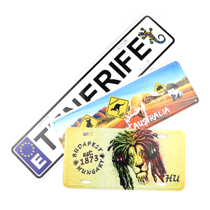 Placa de Matrícula de Metal Esmaltada con Logotipo Personalizado a Precio de Fábrica, Recuerdo Turístico de la Ciudad de <span class=keywords><strong>Michigan</strong></span> - Product Image 5